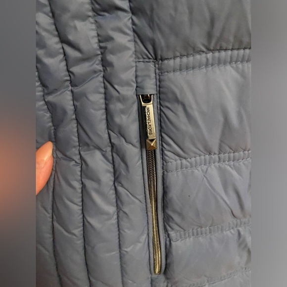 MICHAEL Michael Kors Blue Quilted Puffer Jacket - Picture 3 of 8